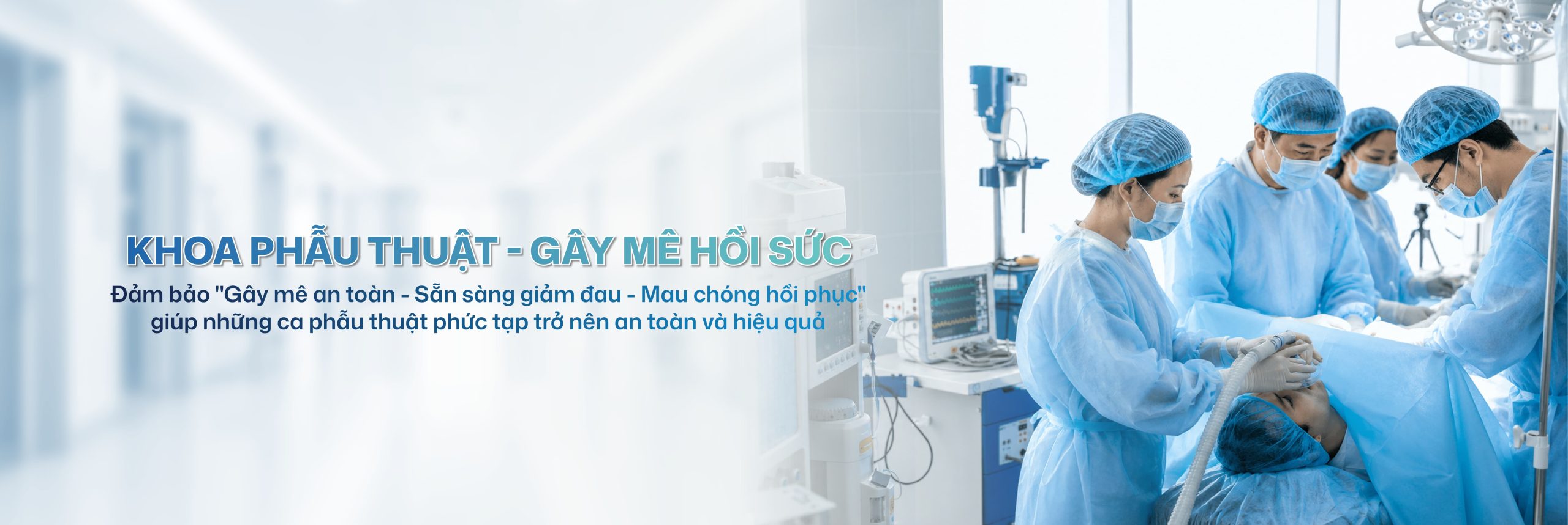Phẫu thuật – Gây mê Hồi sức