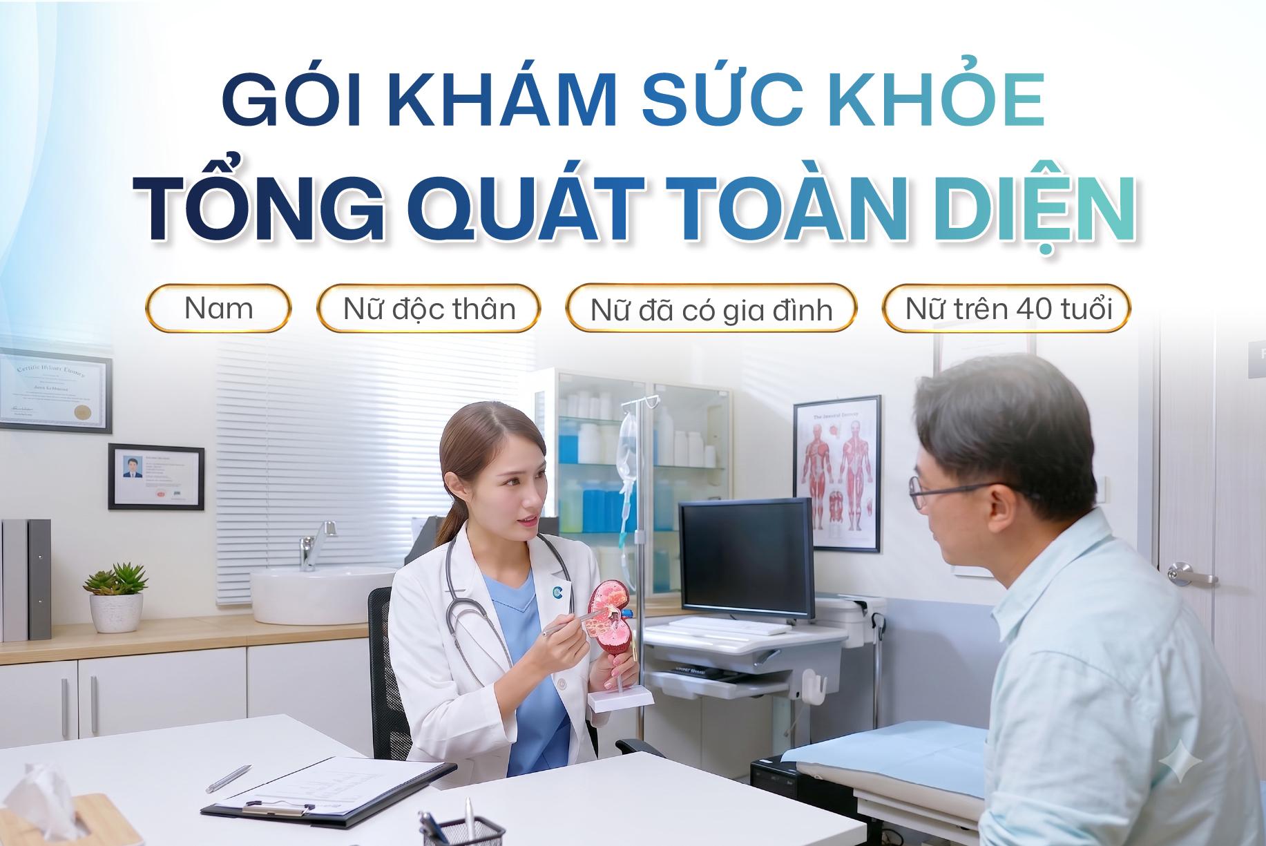 Gói khám sức khỏe tổng quát toàn diện