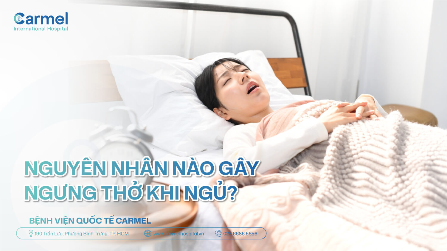 Tại sao bạn bị ngưng thở khi ngủ? Những nguyên nhân phổ biến ít ai để ý